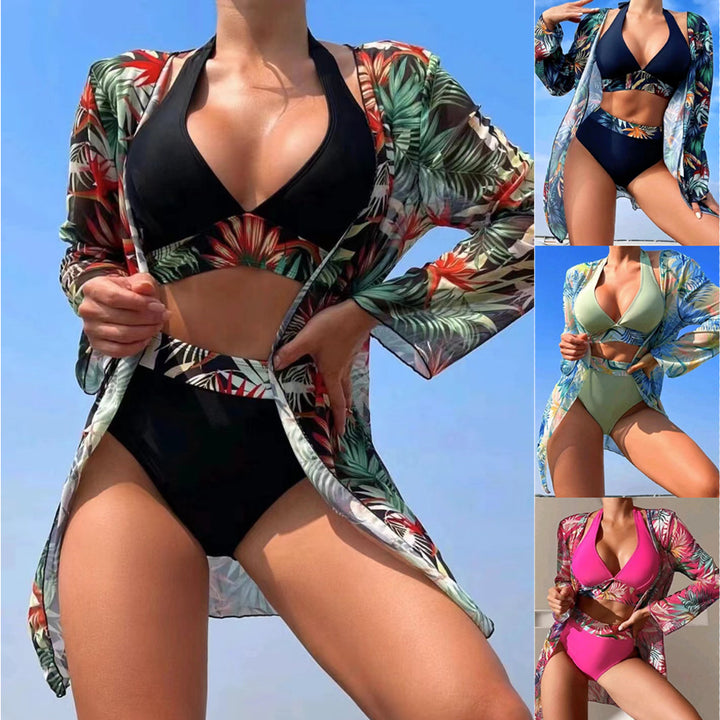 Women’s swimwear set with transitional jacket and trendy cut Mune Fashion