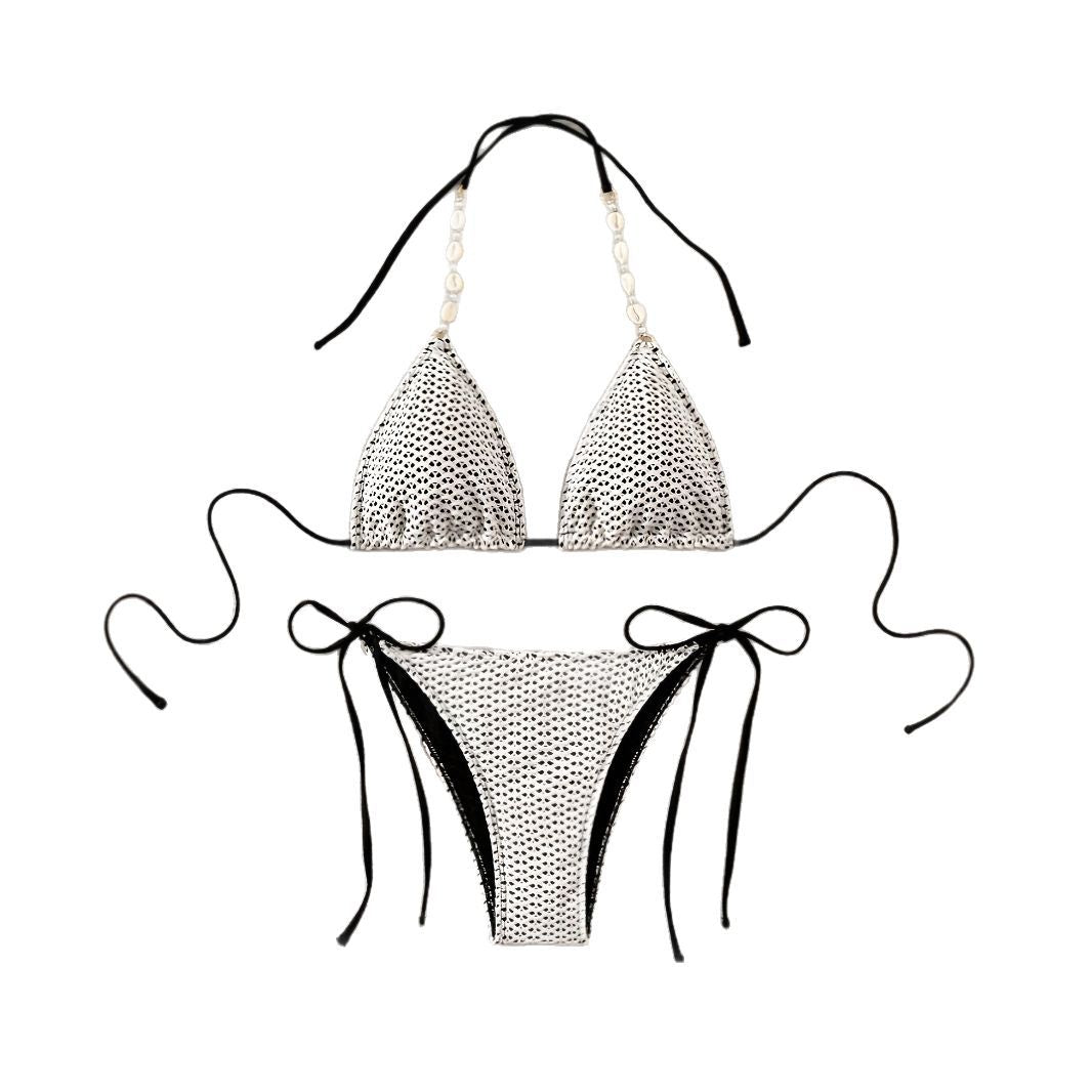 Women’s triangle bikini with shell details Mune Fashion