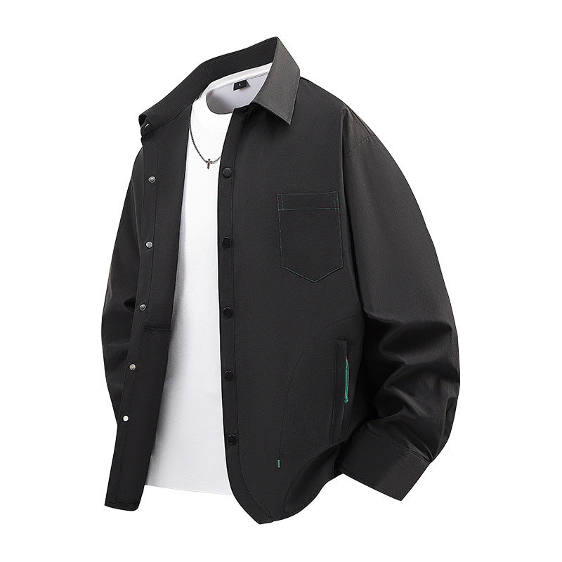 Men's Fashionable and Casual Overshirt Jacket Mune Fashion