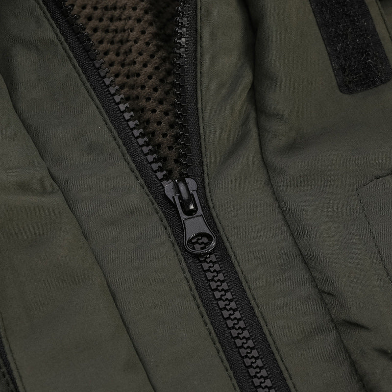 Men's waterproof and windproof outdoor parka with detachable hood Mune Fashion