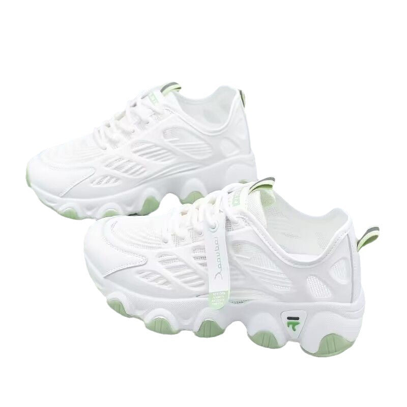 Women's sporty sneakers with innovative cushioning system and breathable upper material structure Mune Fashion