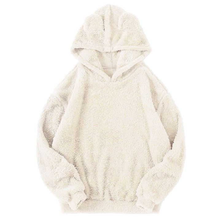 Ladies teddy hoodie with ears, elastic waistband and extra soft plush Mune Fashion