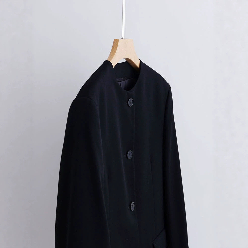 Women's fashionable blazer with simple collar Mune Fashion