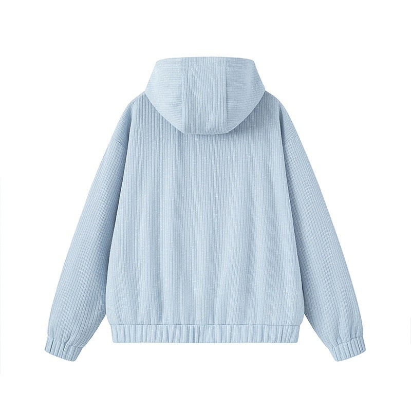 Women’s Fashionable Hooded Sweater with Button Details Mune Fashion