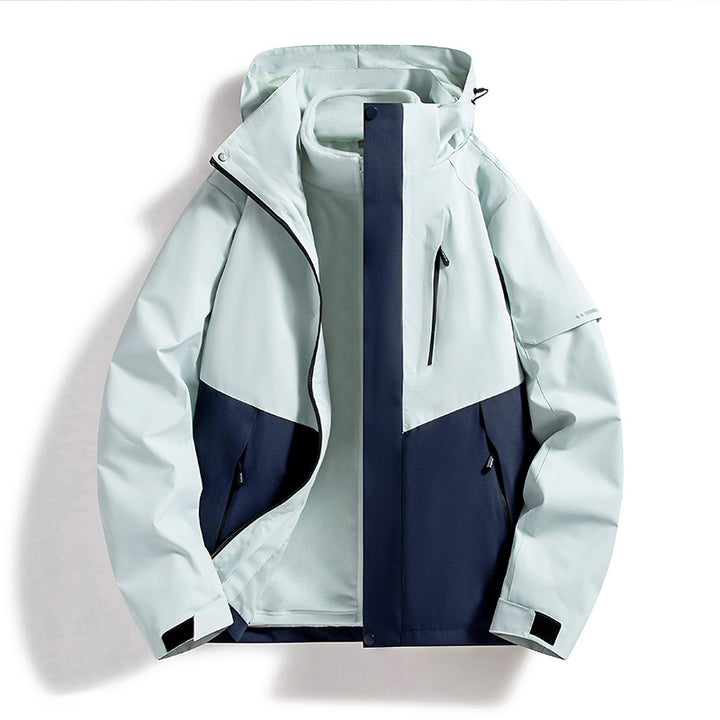 Women's Waterproof Outdoor Jacket with Adjustable Hood Mune Fashion