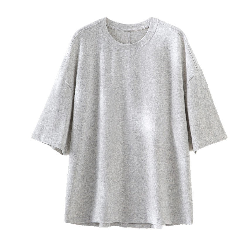 Men's Oversized T-Shirt made of high-quality cotton blend with drop shoulder and loose fit Mune Fashion