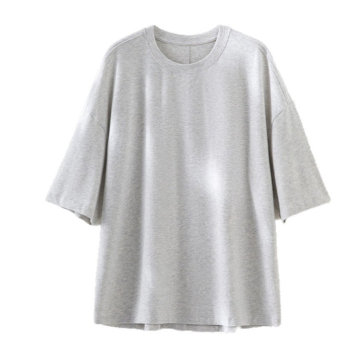 Men's Oversized T-Shirt made of high-quality cotton blend with drop shoulder and loose fit Mune Fashion