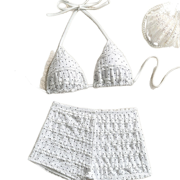 Women's Triangle Bikini with High Shorts Mune Fashion