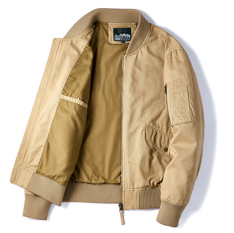 Men's Classic Bomber Jacket Mune Fashion