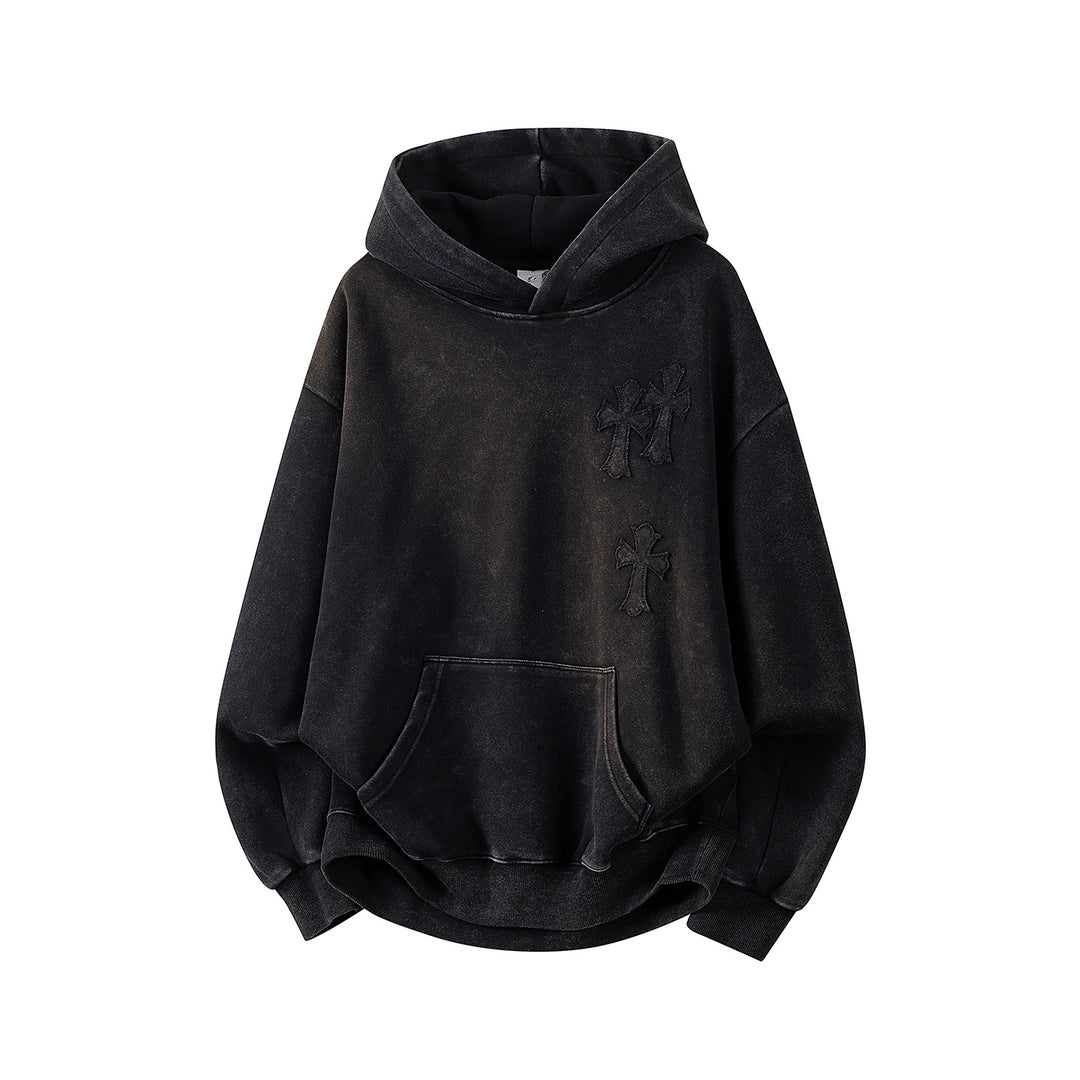Unisex Oversize Hoodie with handwritten graphic print, kangaroo pocket & ribbed hem Mune Fashion