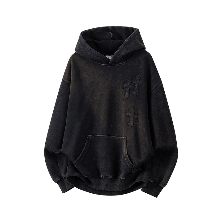 Unisex Oversize Hoodie with handwritten graphic print, kangaroo pocket & ribbed hem Mune Fashion