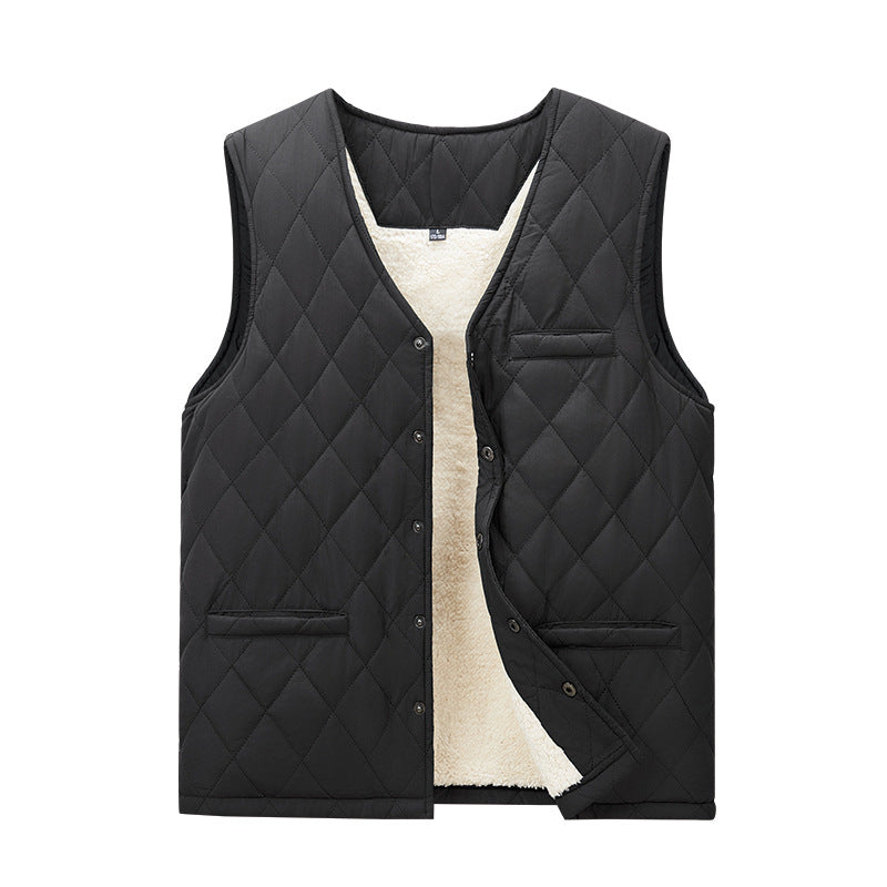 Men's Padded Outdoor Quilted Vest Mune Fashion