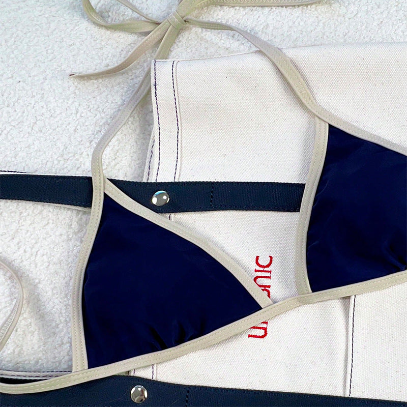 Women's Triangle Bikini with innovative design and adjustable straps Mune Fashion