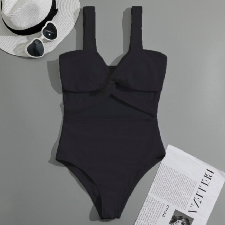 Women's one-piece swimsuit with elegant ruffle details Mune Fashion