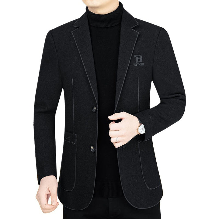 Men's Slim-Fit Blazer made of lightweight blended fabric Mune Fashion with texture Mune Fashion