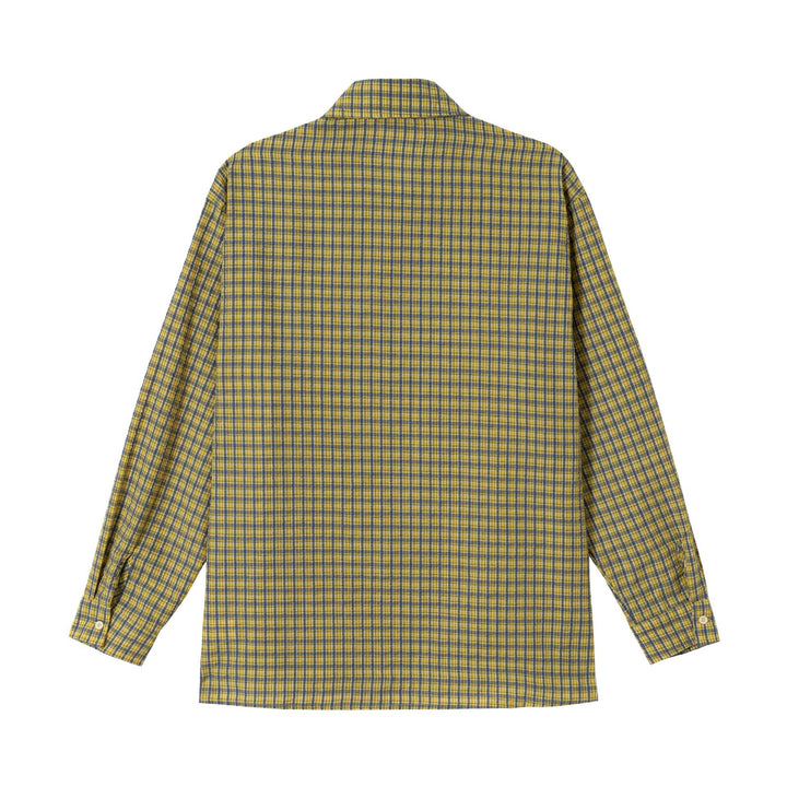 Men's Checked Oversized Cotton Shirt with Kent Collar and Chest Pocket Mune Fashion