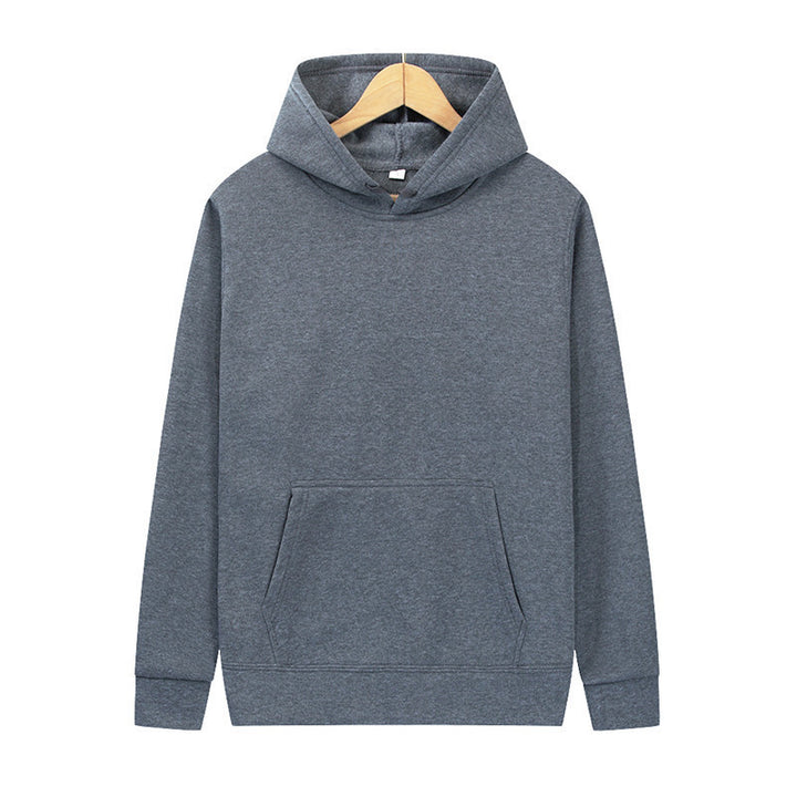 Unisex minimalist hoodie without zipper with brushed French terry on the inside and integrated kangaroo pocket Mune Fashion