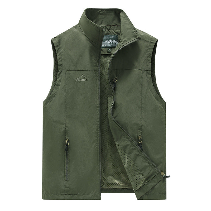 Men's Light Outdoor Vest Mune Fashion 1788322092