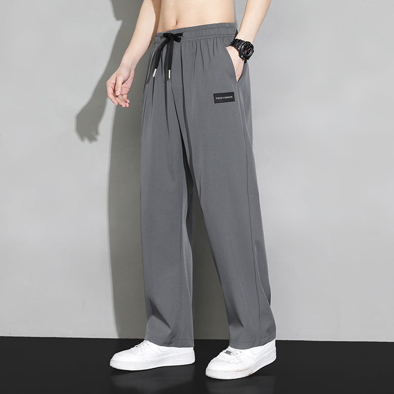 Men's High-Quality Sports Pants with Elastic Waistband