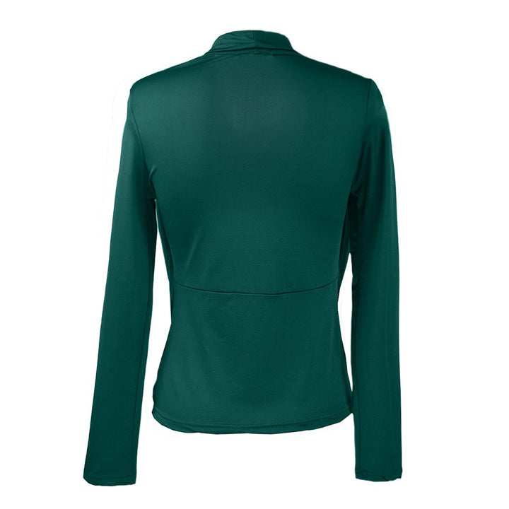 Women Elegant Draped Wrap Top with Front Knot Detail & Integrated Spaghetti Strap Camisole Mune Fashion