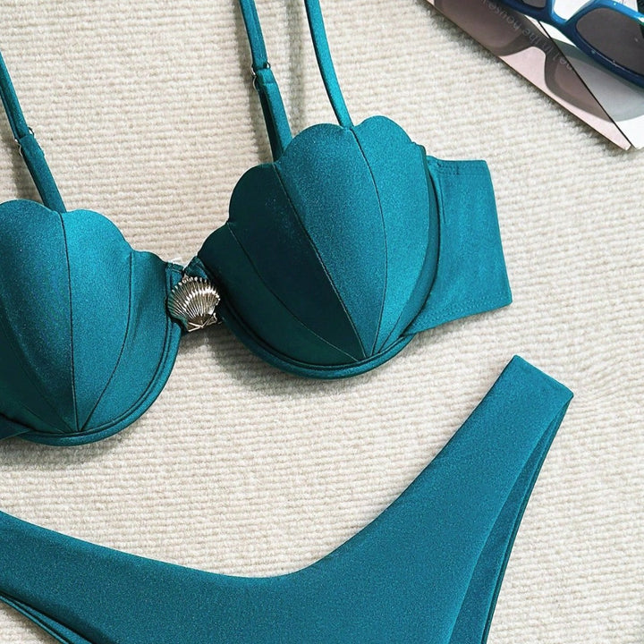 Women's Bikini Set with Shell Design Mune Fashion
