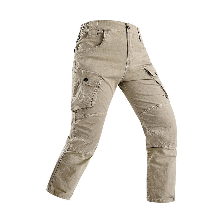 Men's robust cargo pants with reinforced knee sections and multiple pockets Mune Fashion