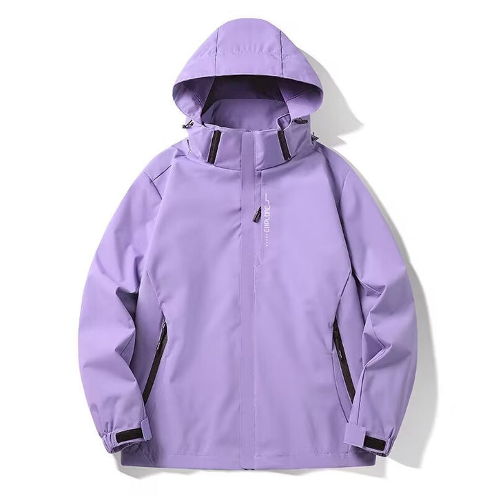 Men's Lightweight Softshell Functional Jacket with Breathable Mesh Lining and Adjustable Hood Mune Fashion