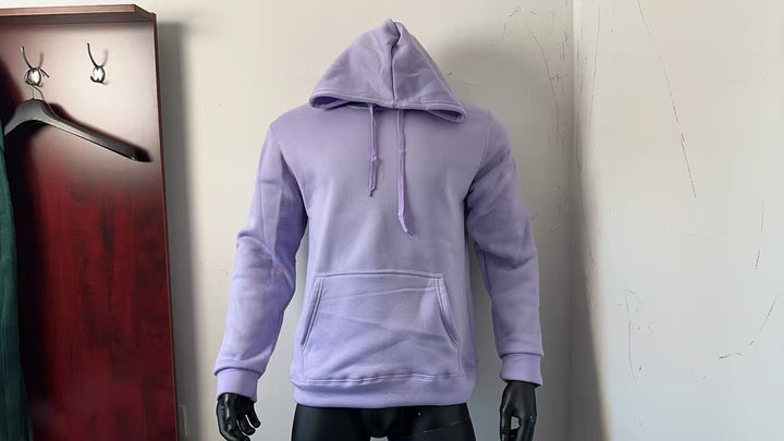 Unisex nan Heavyweight hoodie with double-stitched kangaroo pocket, reinforced seams, and soft fleece lining Mune Fashion