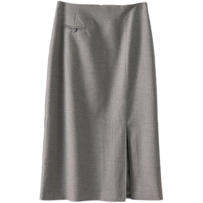 Ladies Elegant, high-necked pleated skirt Mune Fashion
