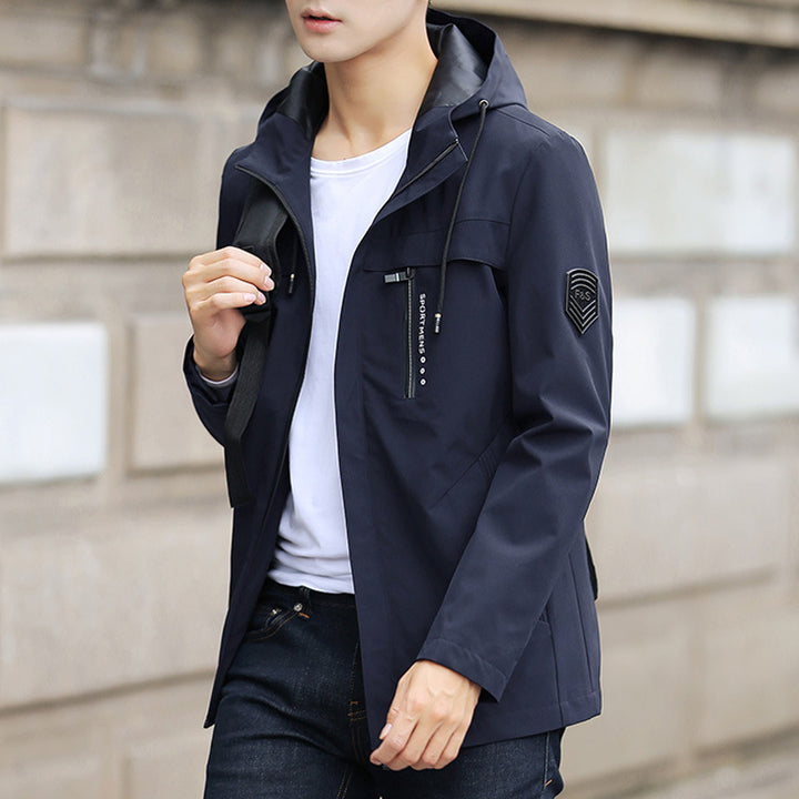 Men's Stylish Transition Jacket with Practical Hood Design Mune Fashion