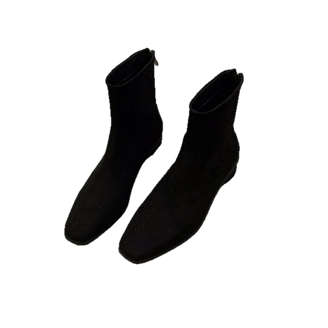 Women Elegant Ankle Boots made of Synthetic Leather Mune Fashion