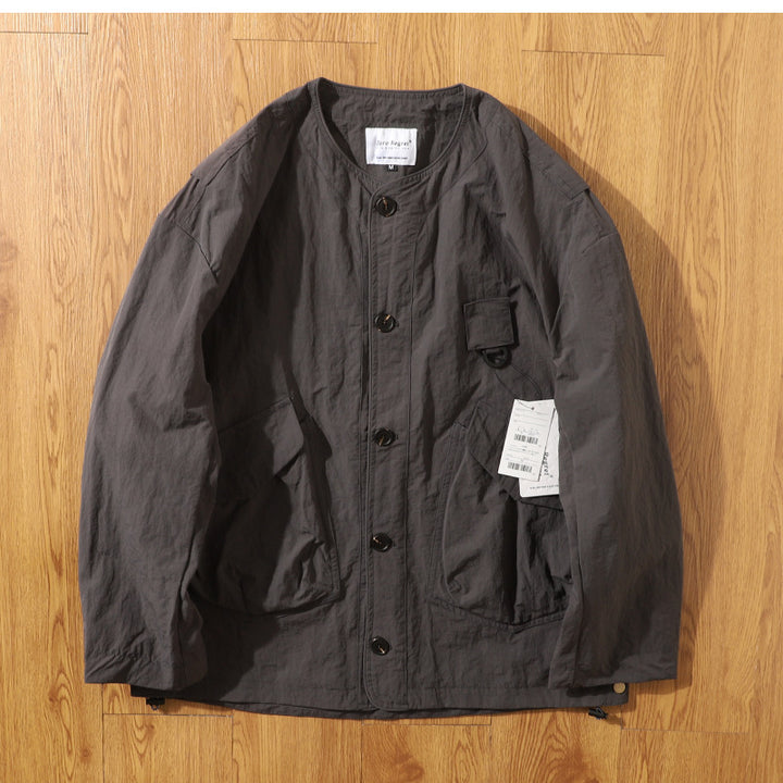 Men's Utility Jacket with Large Pockets Mune Fashion
