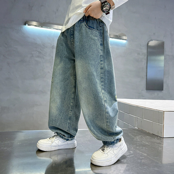 Unisex casual jeans with colorful graphics Mune Fashion