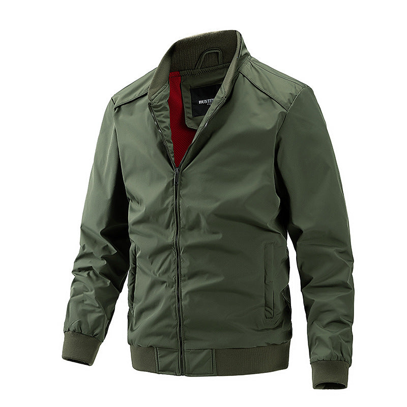 Men's water-repellent lightweight bomber jacket with breathable mesh inner lining Mune Fashion
