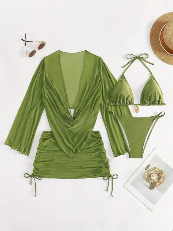 Ladies Bikini Set with elegant wrap top Mune Fashion
