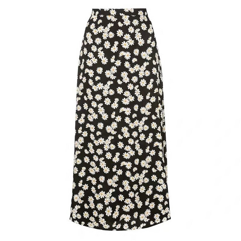 Women Floral Maxi Skirt Mune Fashion