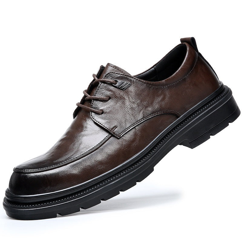 Men's Elegant Lace-up Shoes made of high-quality Leather Mune Fashion 1788175527