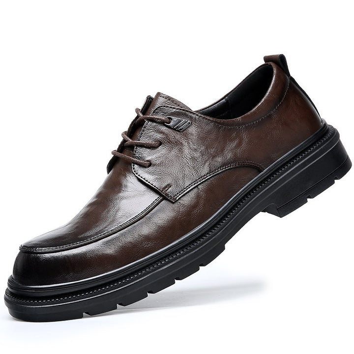 Men's Elegant Lace-up Shoes made of high-quality Leather Mune Fashion 1788175527