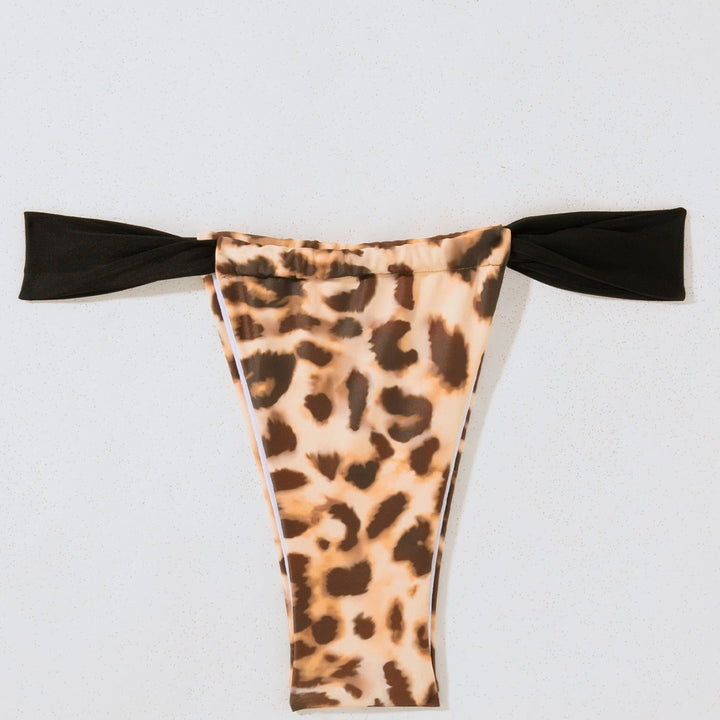 Women's Bikini Set with fashionable wrap top and elegant gathering Mune Fashion