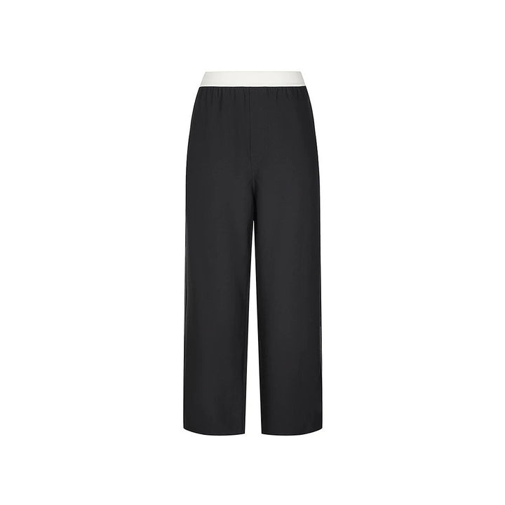 Women Elegant Wide Pants Mune Fashion