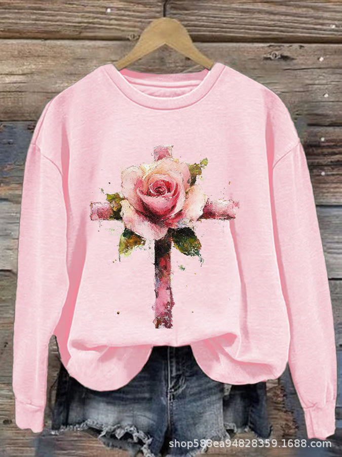 Ladies Cozy Sweater with Heart Motif Mune Fashion