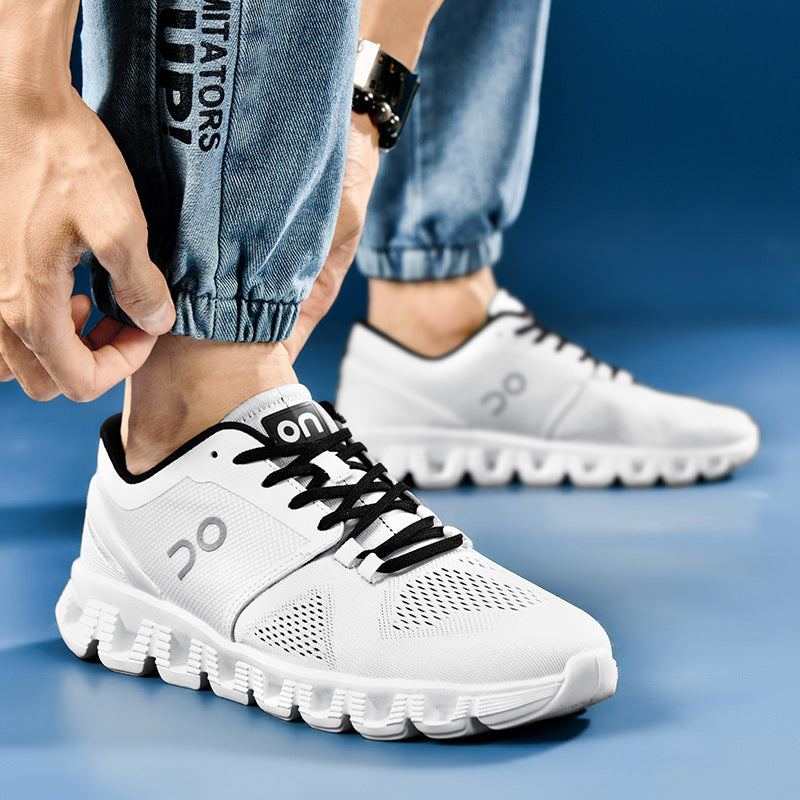 Men's Lightweight Breathable Running Shoe with Segmented Cushioning Mune Fashion