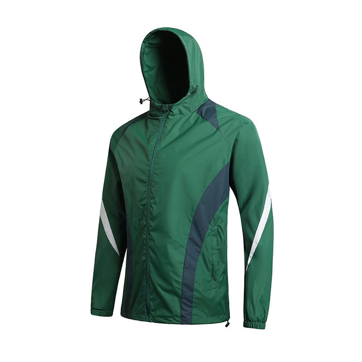Men's Lightweight Windbreaker with Hood Mune Fashion