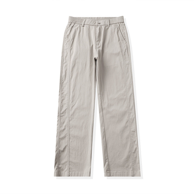 Women Comfortable Loose-Fit Fabric Trousers Mune Fashion