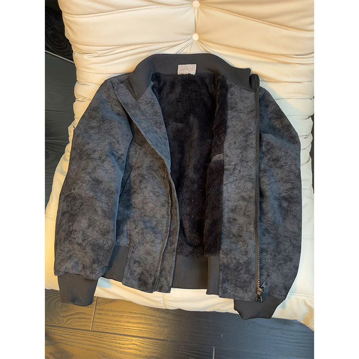 Men's Fashion Bomber Jacket with Soft Inner Lining Mune Fashion