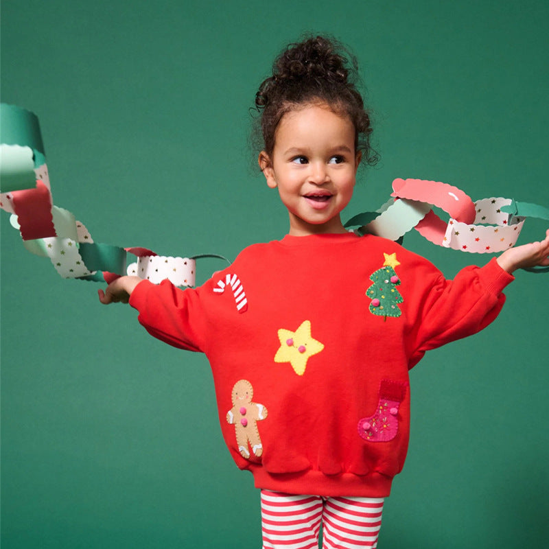 Children's sweatshirt with festive Christmas design Mune Fashion