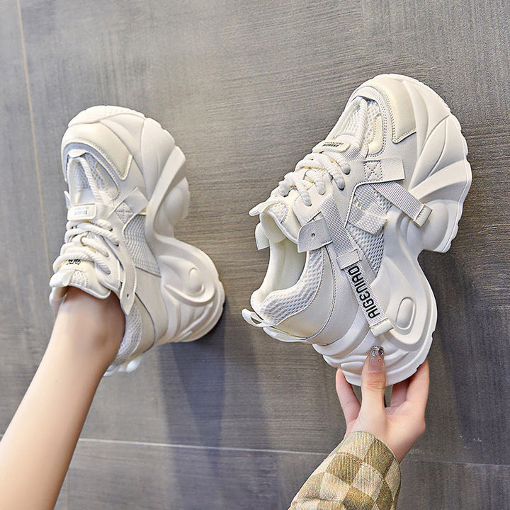 Women's Chunky Sneakers with futuristic silhouette and breathable upper material Mune Fashion