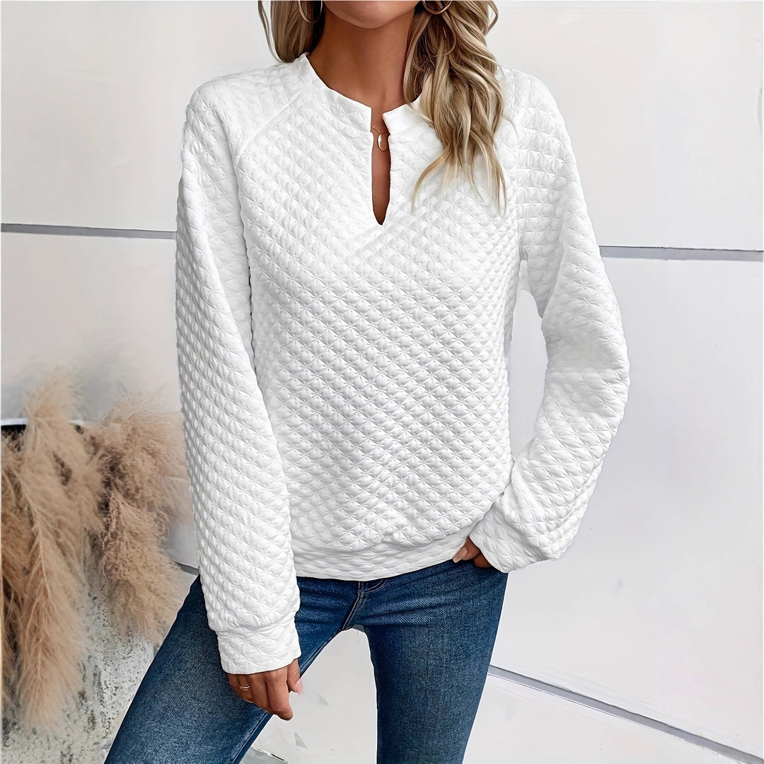 Women Stylish Stand-Up Collar Sweater Mune Fashion