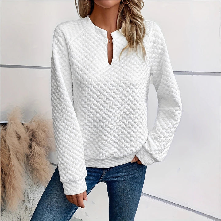 Women Stylish Stand-Up Collar Sweater Mune Fashion
