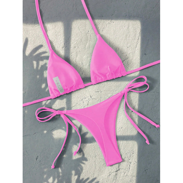 Women's Triangle Bikini with adjustable straps and slim bottoms Mune Fashion